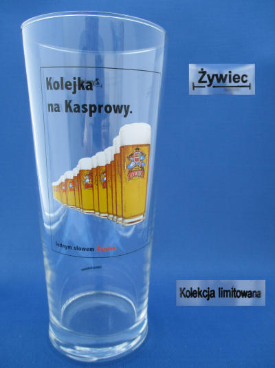 Zywiec Beer Glass 001185B087