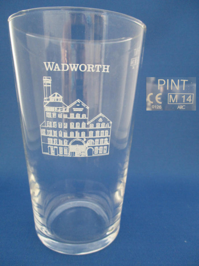 Wadworth Beer Glass 001230B090