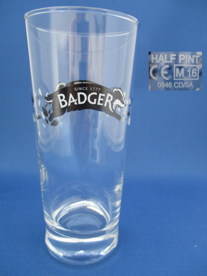 Badger Beer Glass 001232B090