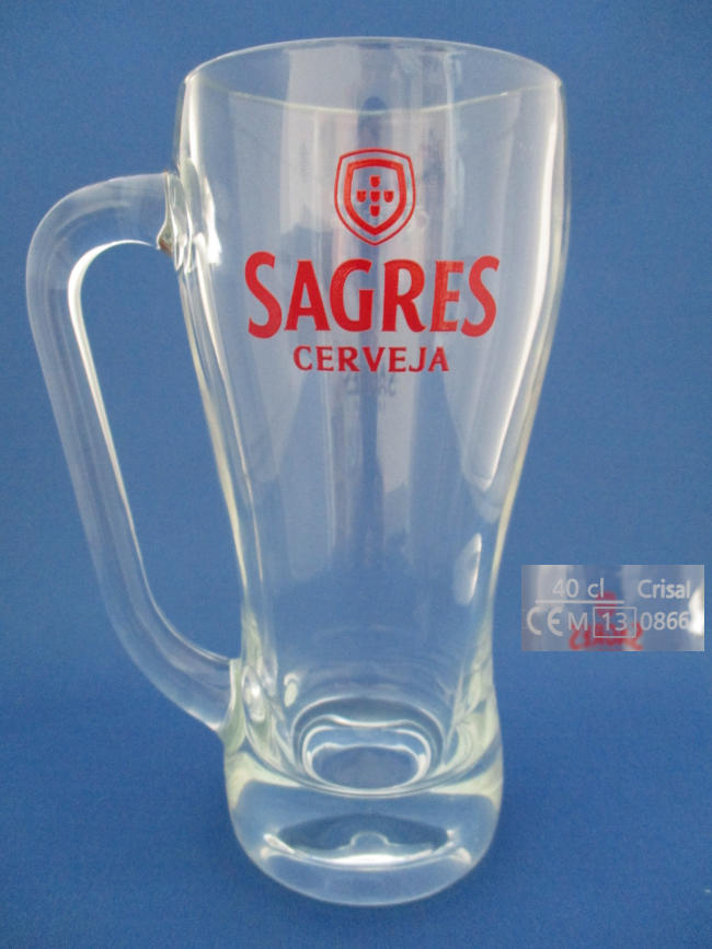 Sagres Beer Glass