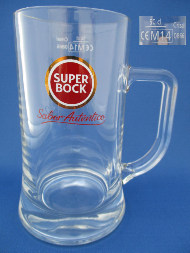 Super Bock Beer Glass