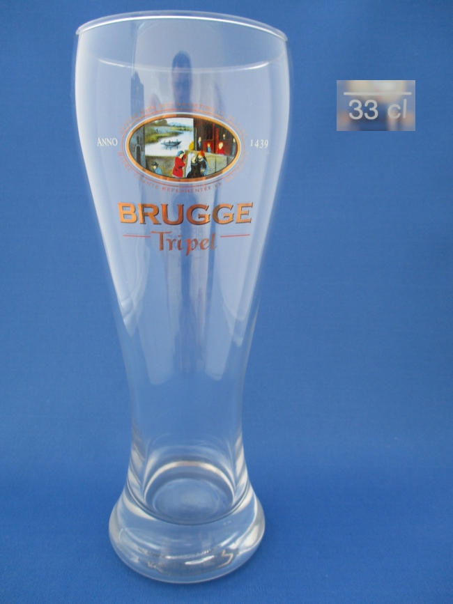 Brugge Tripel Beer Glass