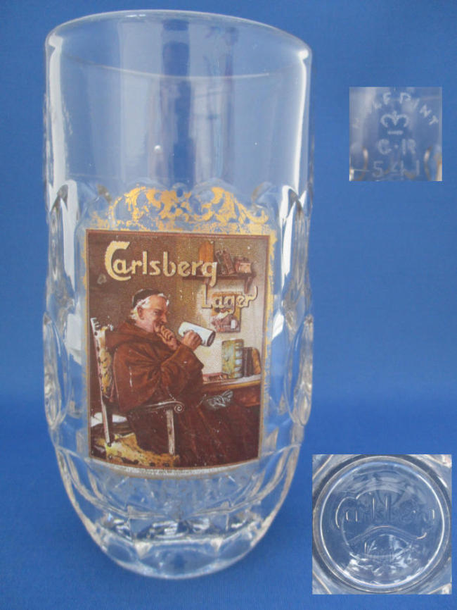Carlsberg Beer Glass 001283B093