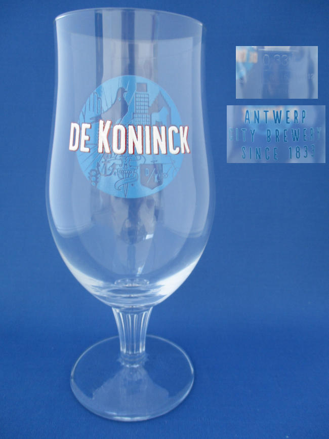 De Koninck Beer Glass