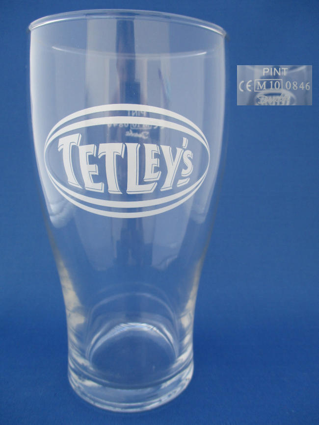 Tetley's Beer Glass