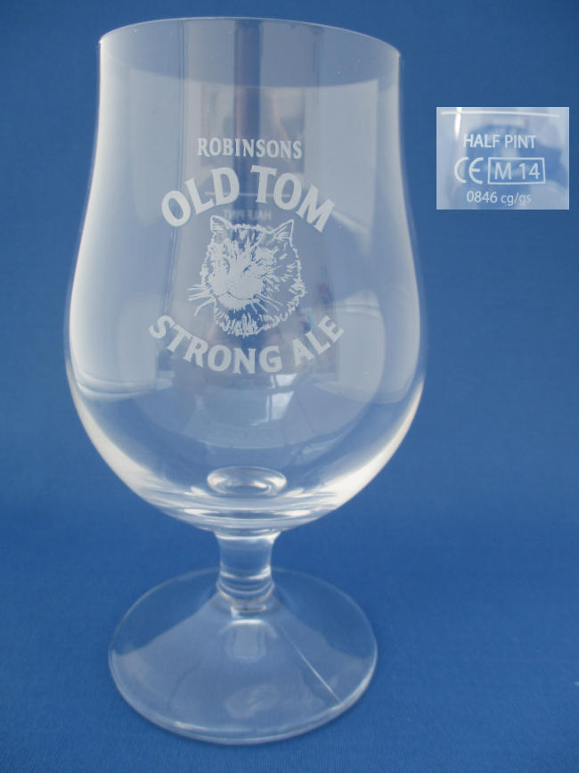 Robinsons Old Tom Beer Glass