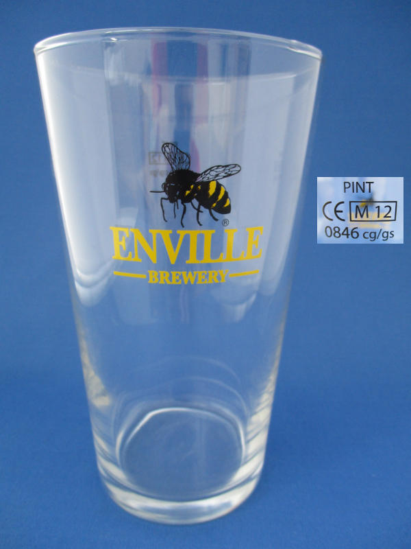 001366B098 Enville Brewery Glass