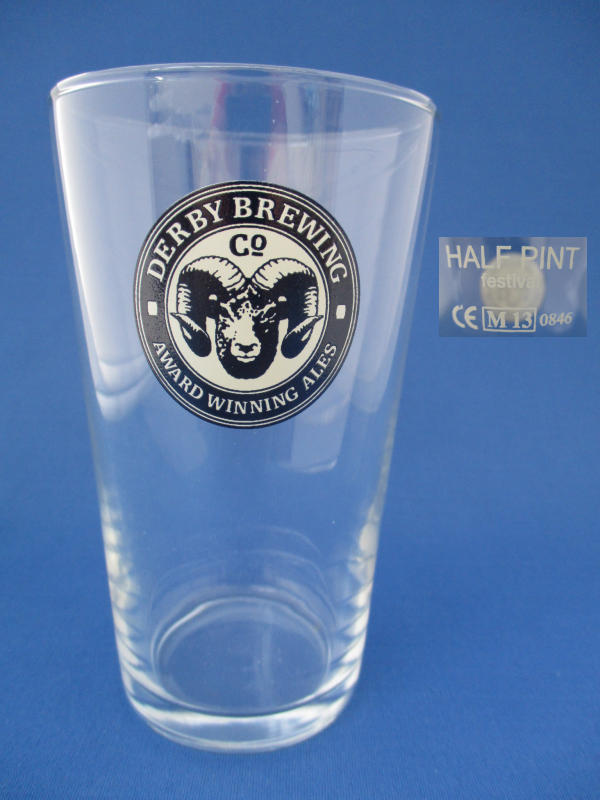 001369B098 Derby Brewery Glass