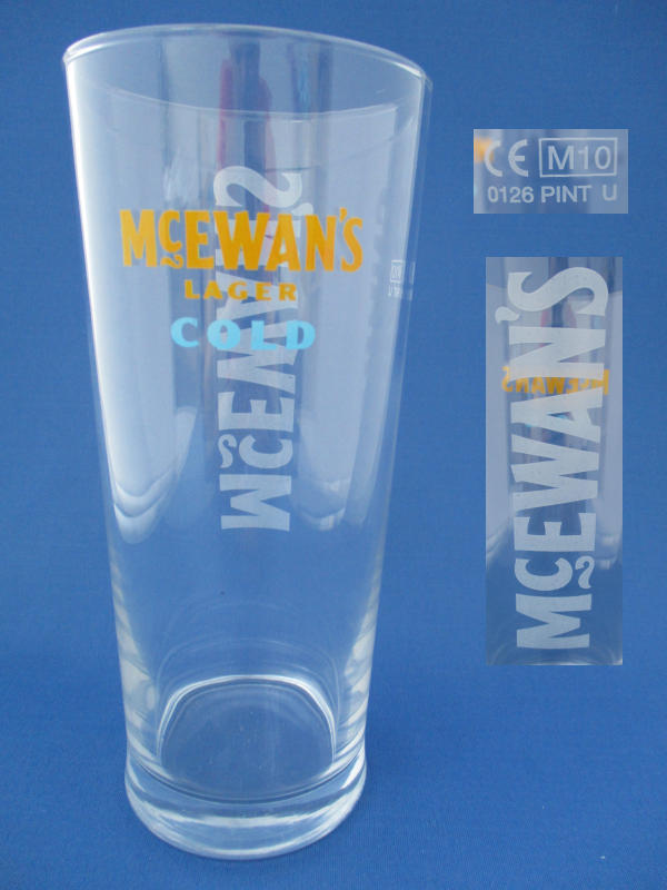 McEwans Lager Glass 001375B099