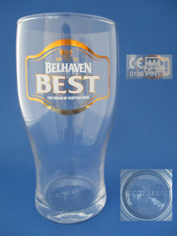 Belhaven Best Beer Glass