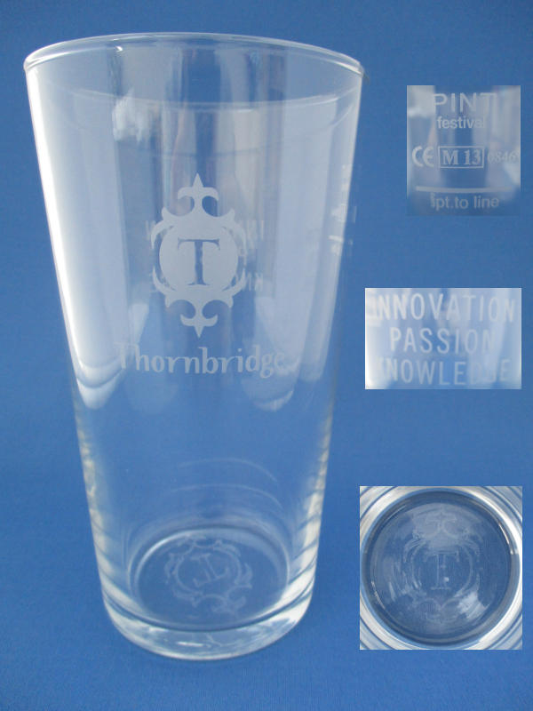 Thornbridge Brewery Beer Glass 001395B099