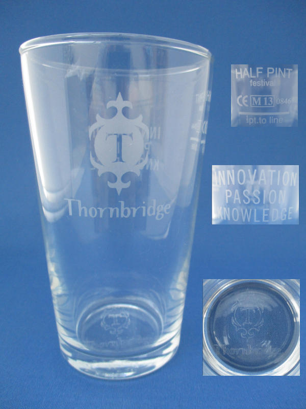 Thornbridge Brewery Beer Glass 001396B099