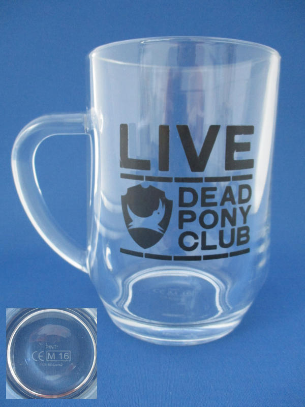 Brewdog Live Dead Pony Club Beer Glass