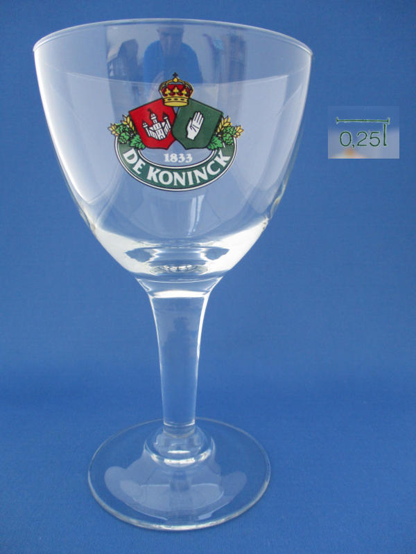 De Koninck Beer Glass