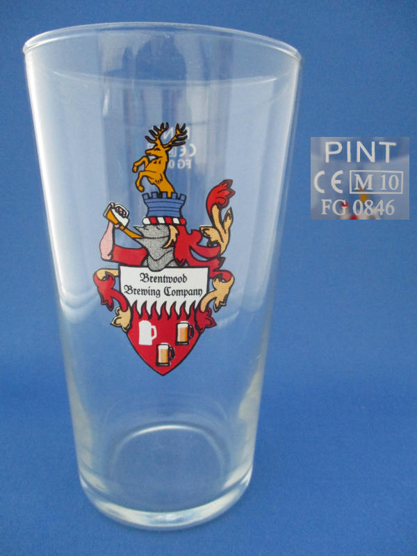 001415B101 Brentwood Beer Glass
