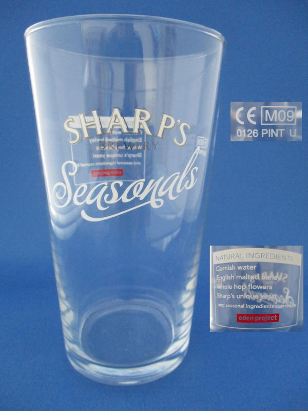 Sharps Beer Glass