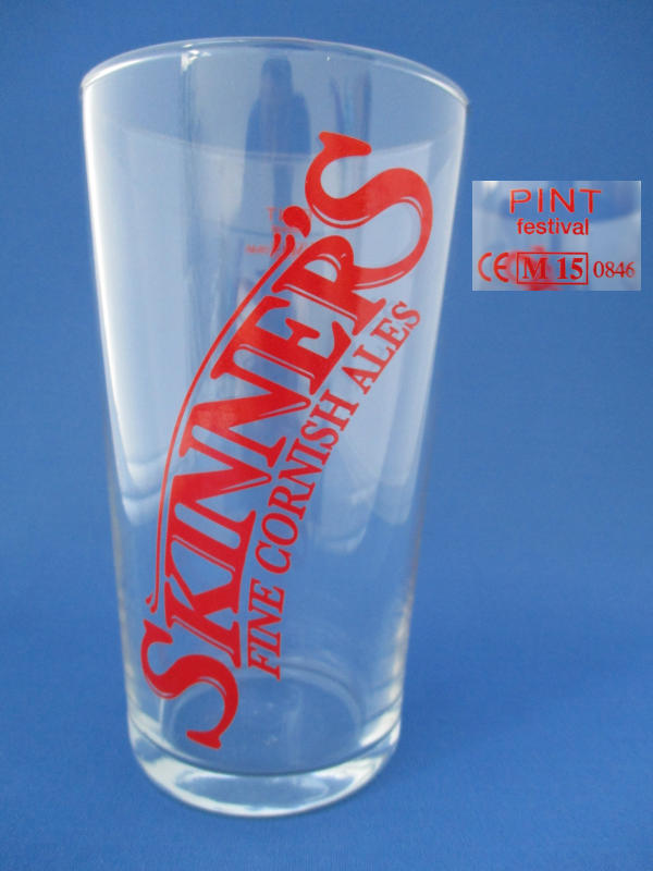 001424B101 Skinners Beer Glass