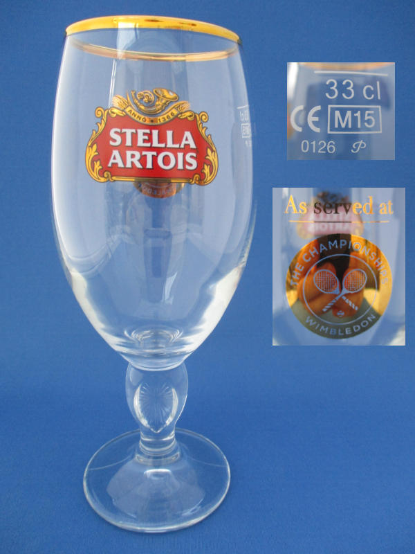 Stella Artois Beer Glass