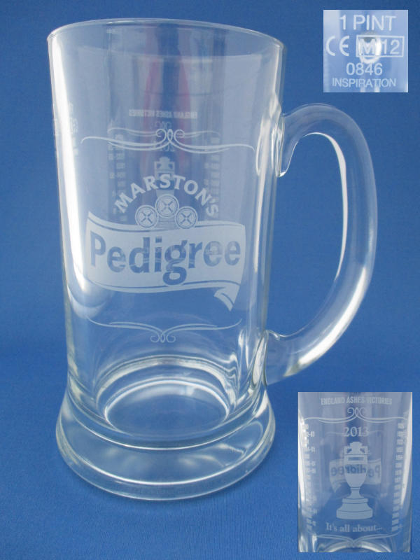 Pedigree Beer Glass 001453B103