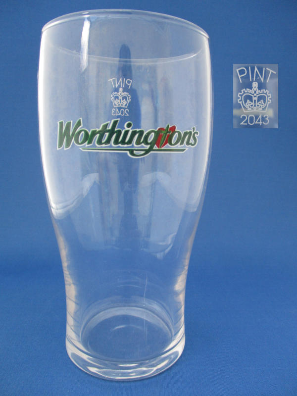 Worthingtons Beer Glass 001462B103