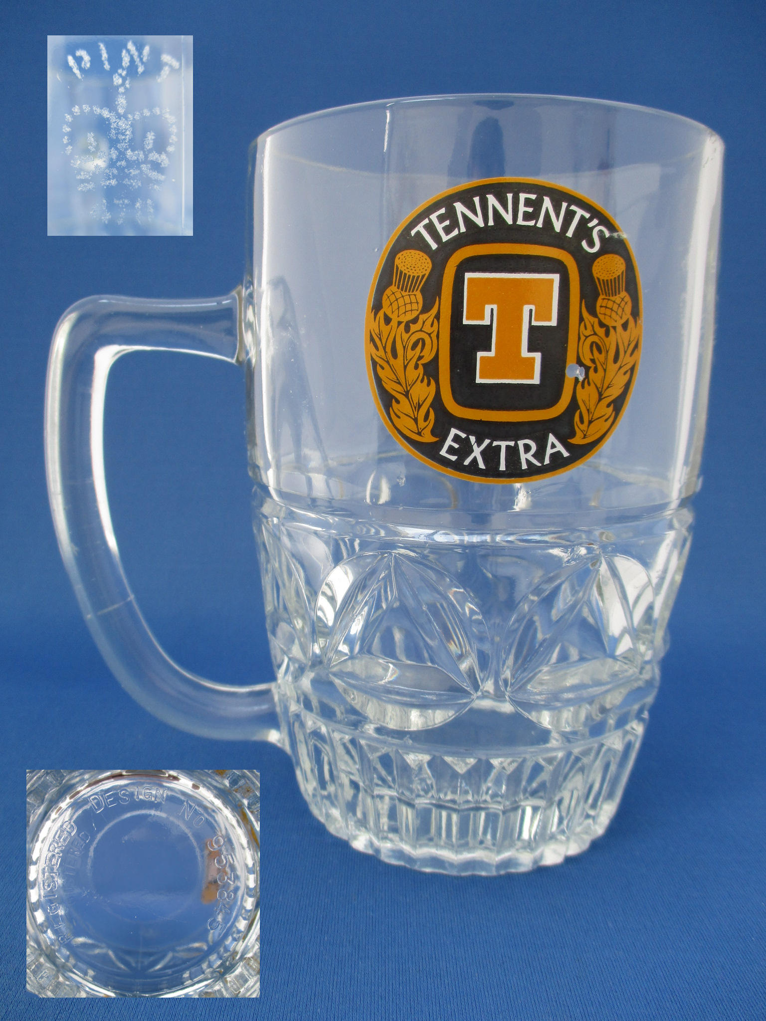 Tennent's Extra Beer Glass