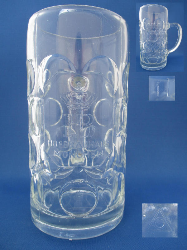 Hofbrauhaus Beer Glass