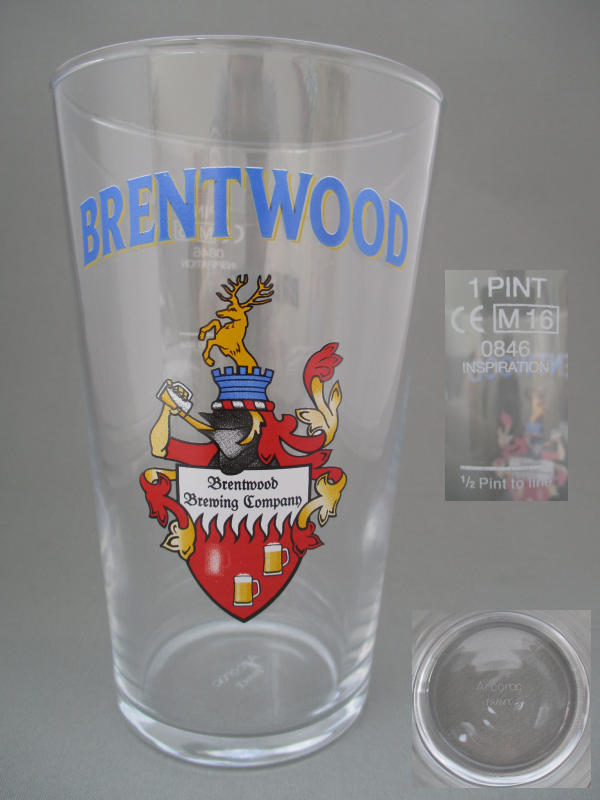 001504B106 Brentwood Beer Glass