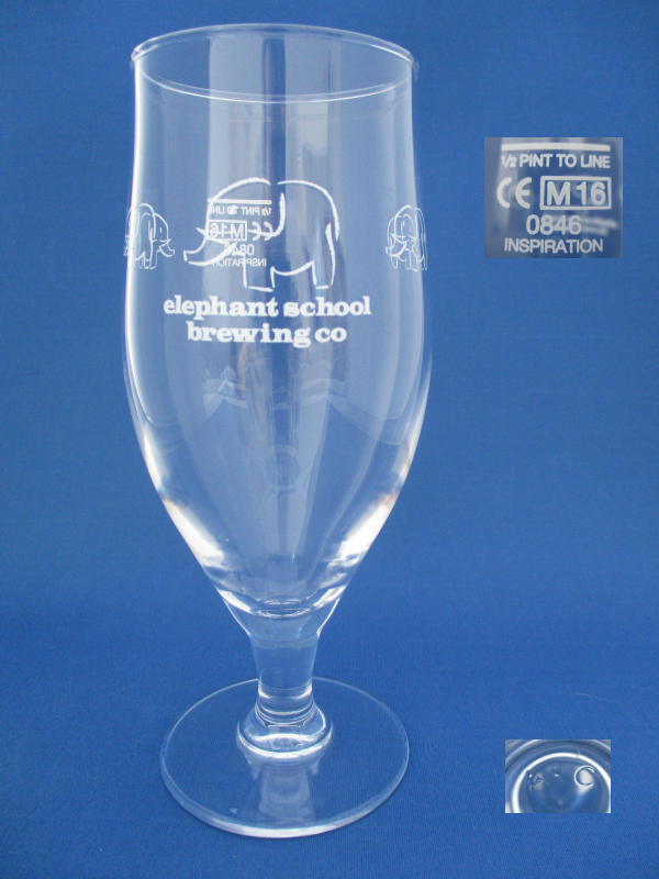 001507B106 Elephant School Beer Glass