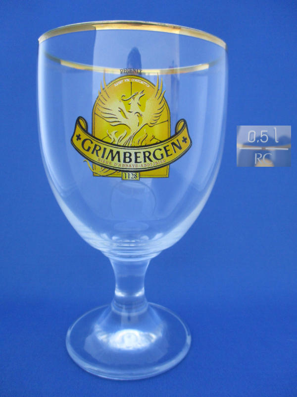 Grimbergen Beer Glass