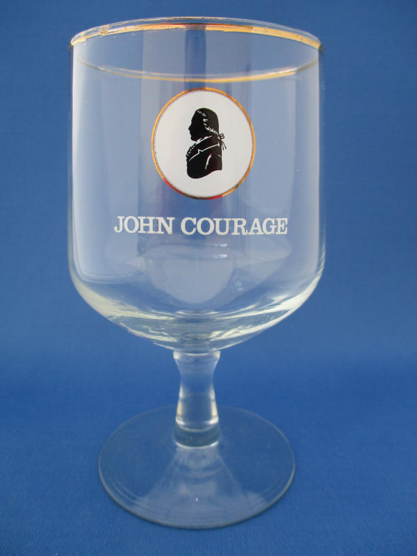 Courage Beer Glass