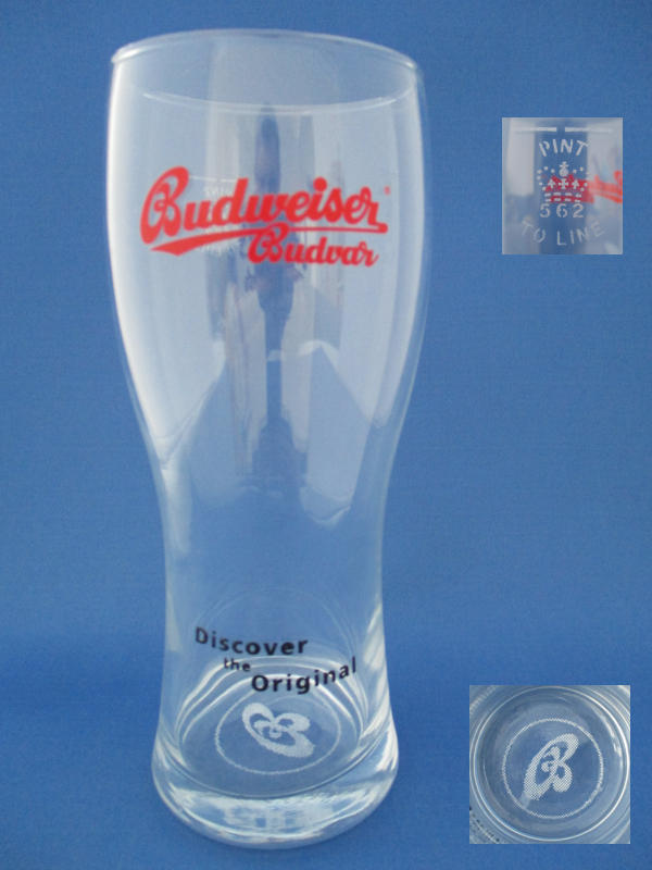 Budweiser Budvar Beer Glass