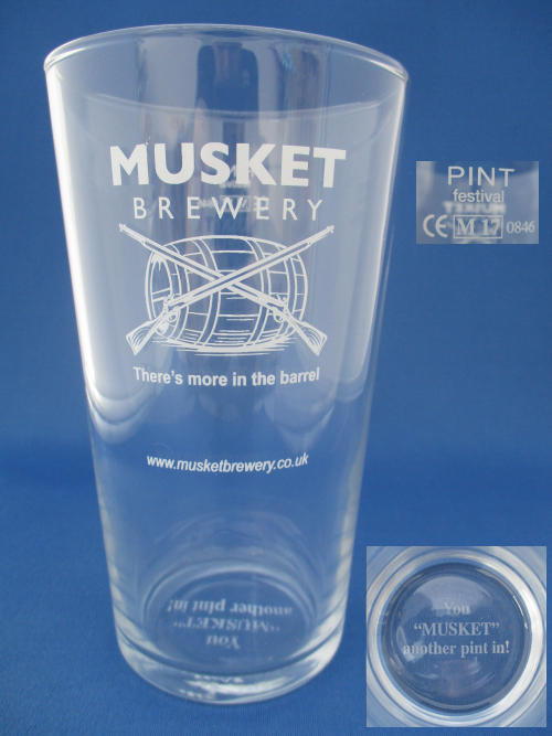001542B108 Musket Beer Glass