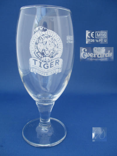 Everards Tiger Beer Glass