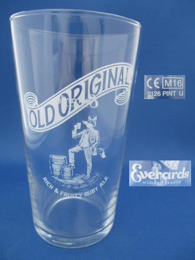 Everards Original Beer Glass