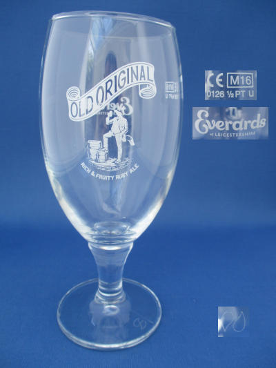 Everards Original Beer Glass