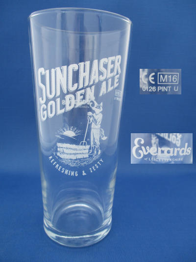 Everards Sunchaser Beer Glass
