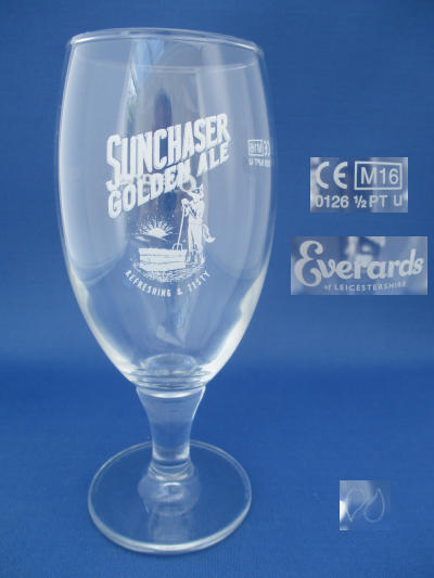 Everards Sunchaser Beer Glass