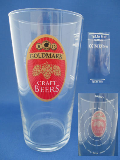 001588B110 Goldmark Beer Glass