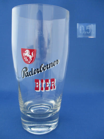 Paderborner Beer Glass 001589B110