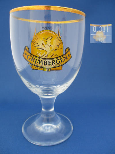 001603B111 Grimbergen Beer Glass