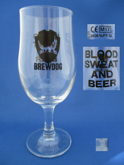 001608B112 Brewdog Beer Glass