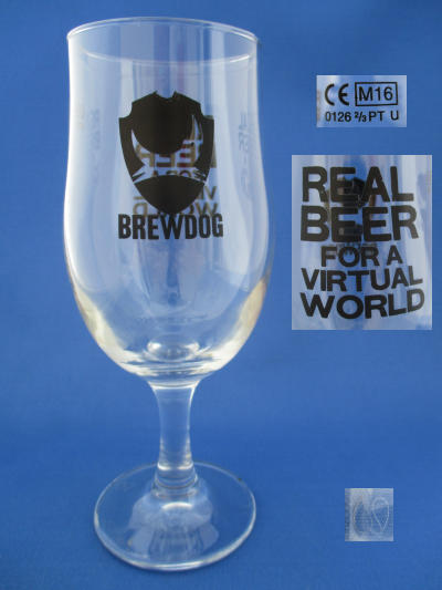 001609B112 Brewdog Beer Glass