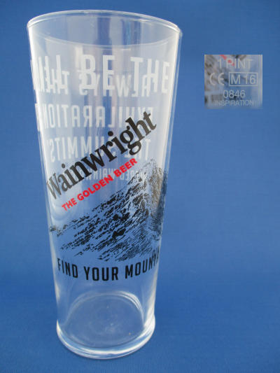 Thwaites Wainwright Beer Glass 001621B113