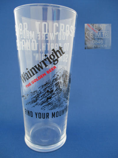 Thwaites Wainwright Beer Glass 001622B113