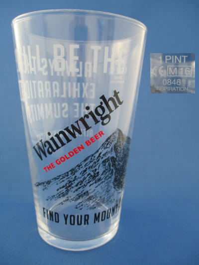 Thwaites Wainwright Beer Glass 001627B113