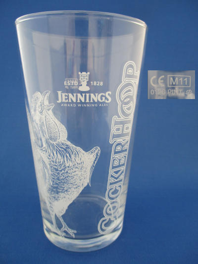 001628B113 Jennings Beer Glass