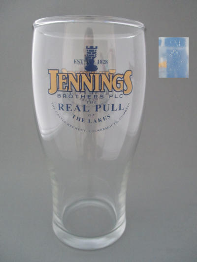 Jennings Beer Glass 001633B113