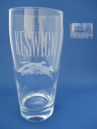 001637B113 Keswick Beer Glass