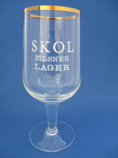 SKOL Beer Glass