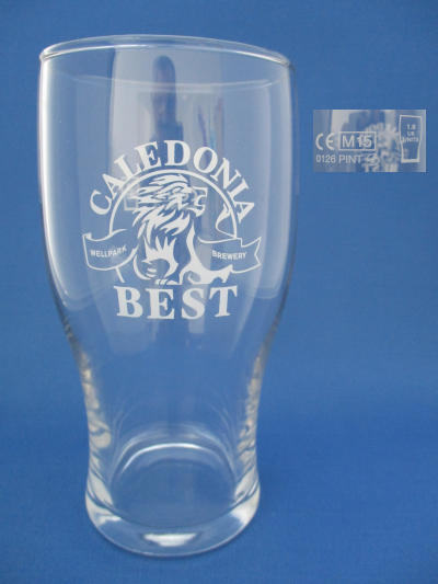 Caledonia Best Beer Glass 001645B114